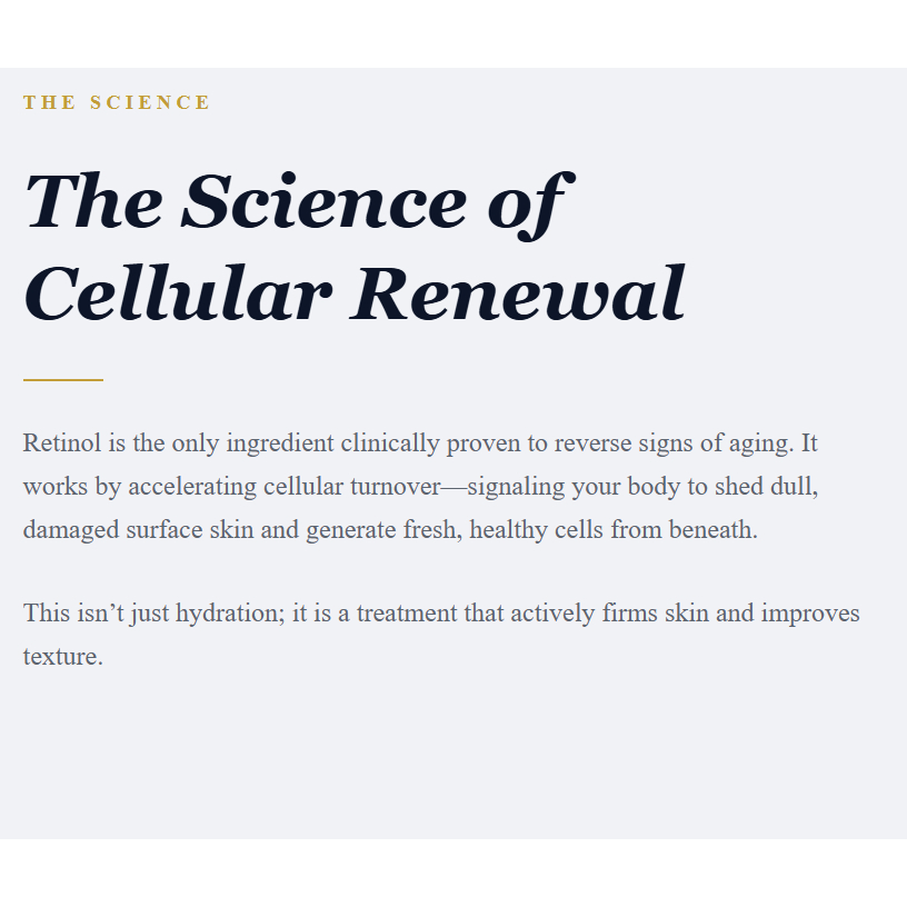 Retinol 500 ml Cream - Sensitive Skin image 1