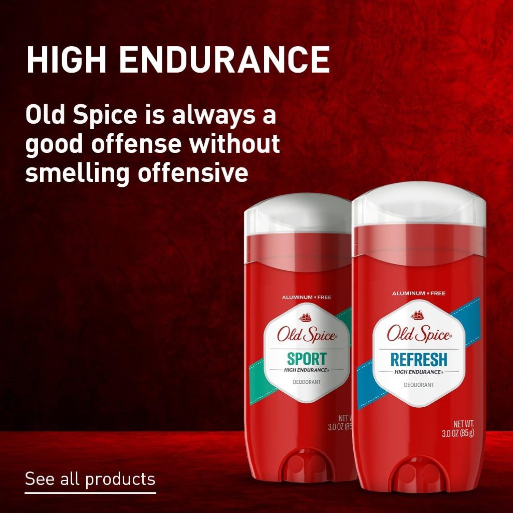 Old Spice Aluminum Free 85 g Deodorant - Body Odour Care