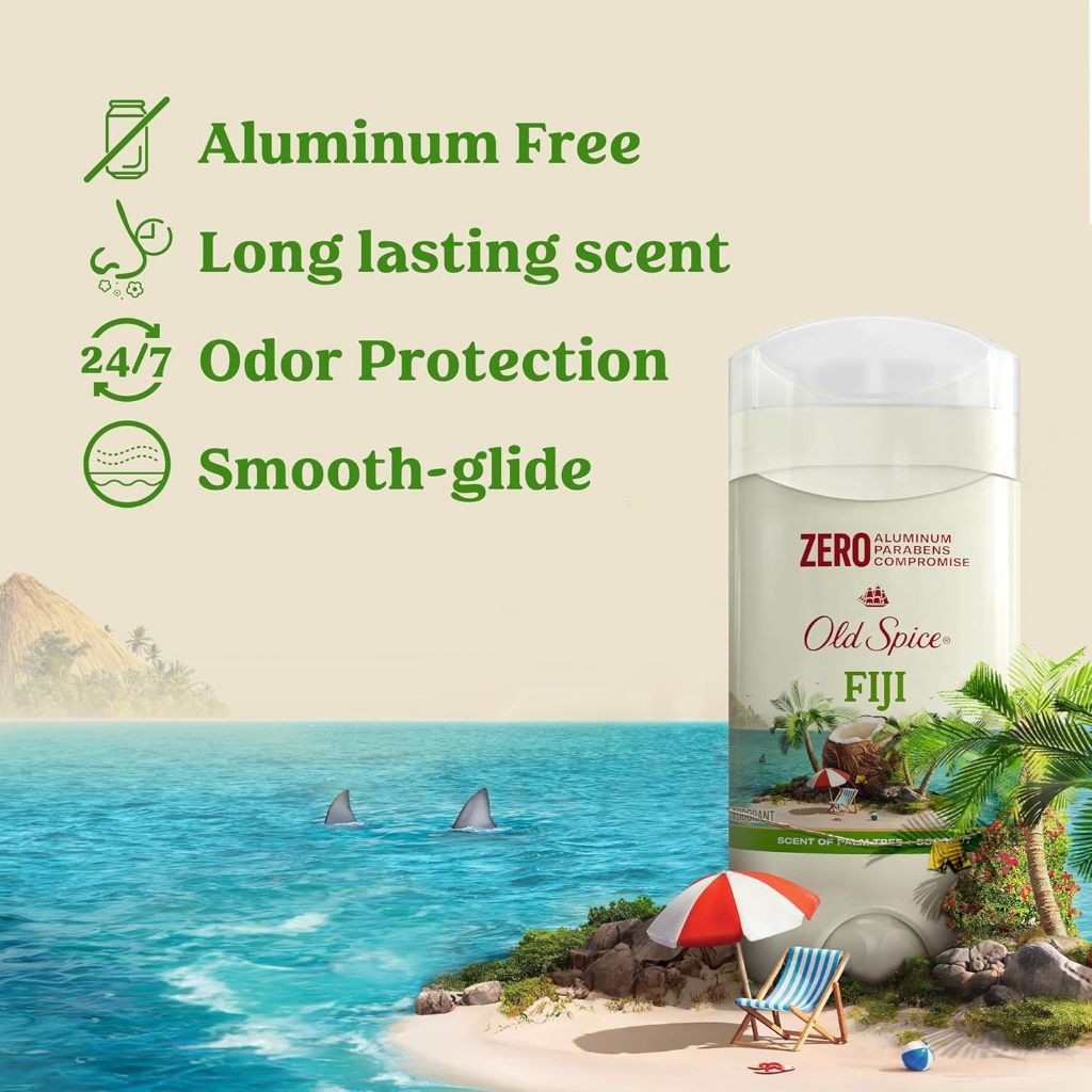 Old Spice Aluminum Free 85 g Deodorant - Body Odour Care