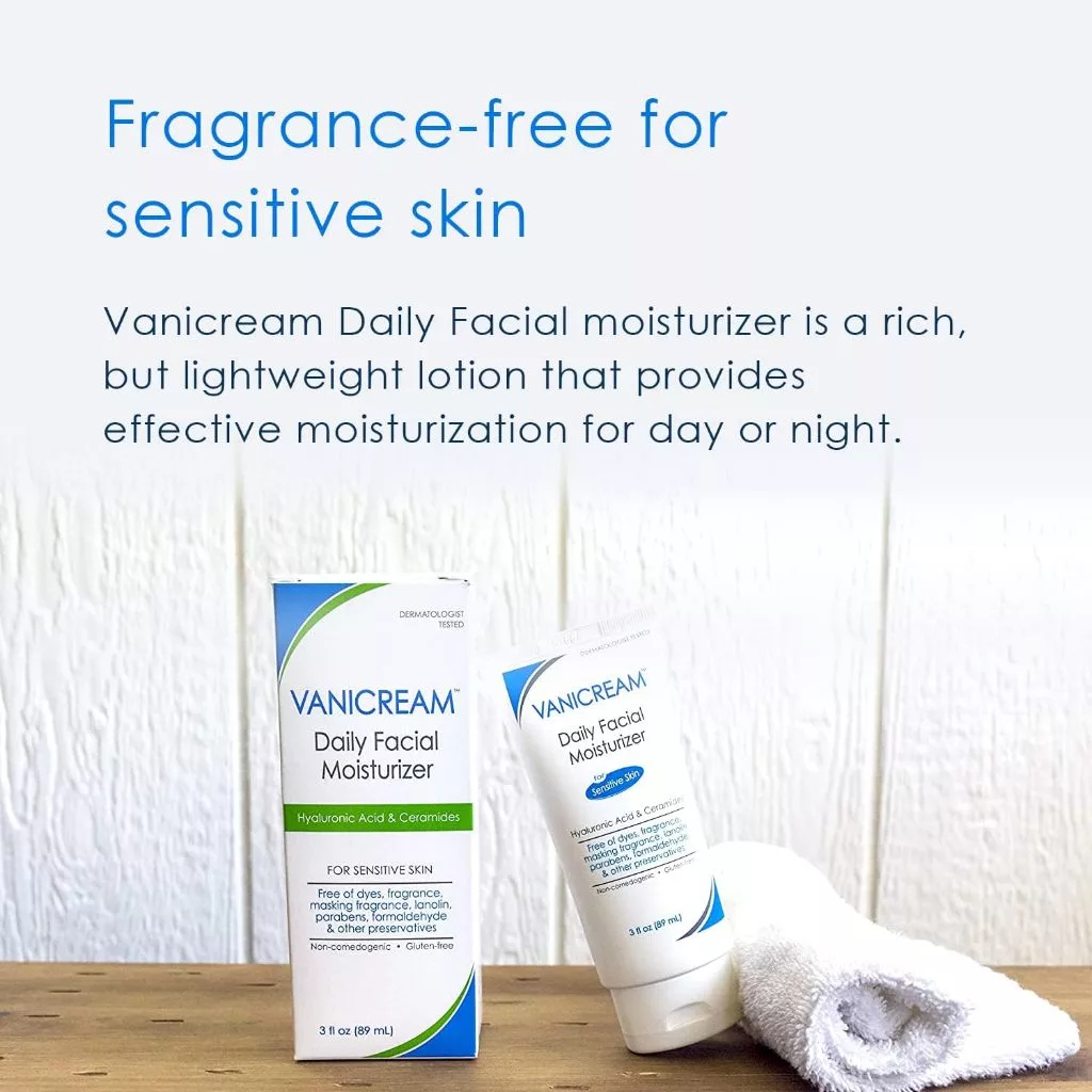 Vanicream Hyaluronic Acid 89 ml Cream - Sensitive Skin