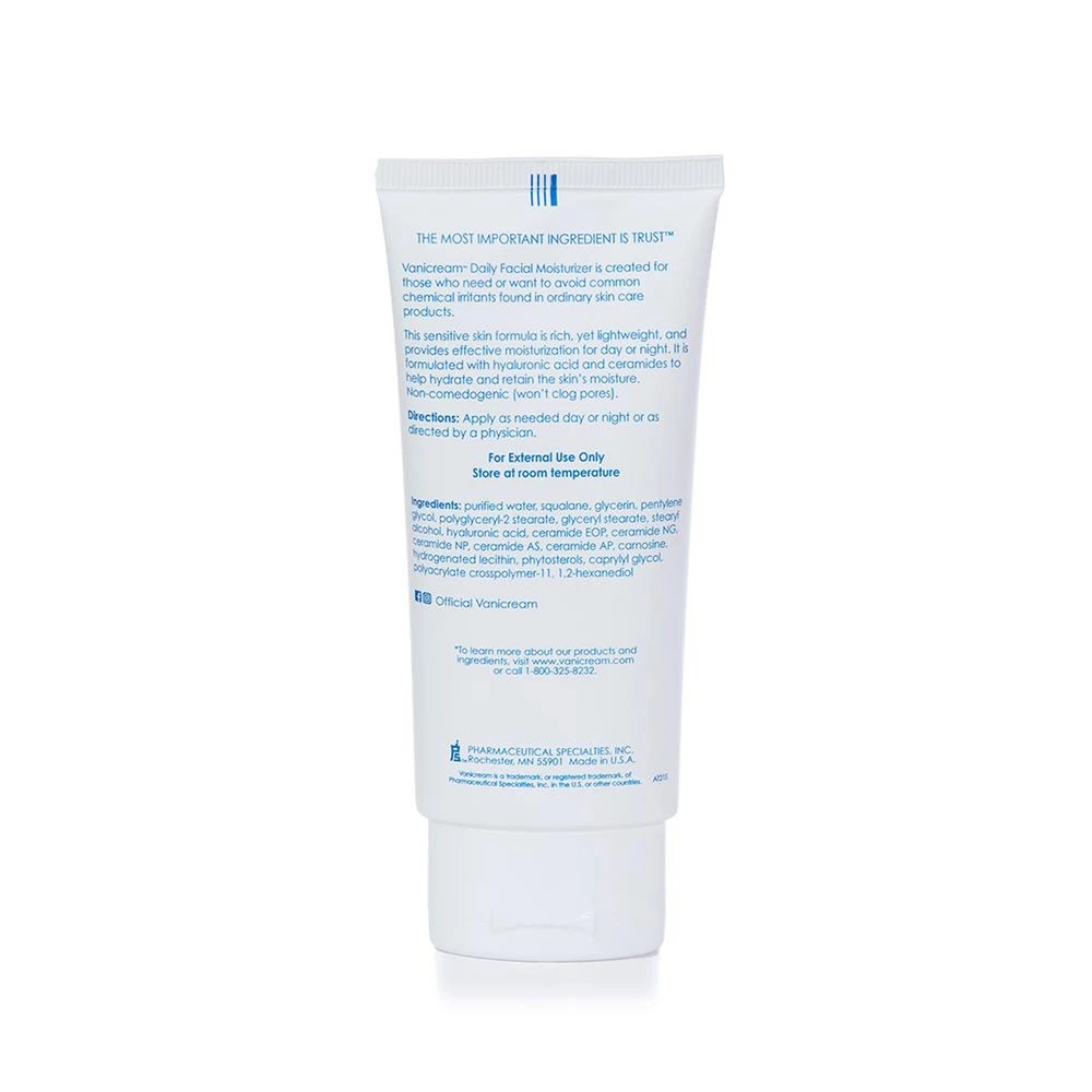 Vanicream Hyaluronic Acid 89 ml Cream - Sensitive Skin