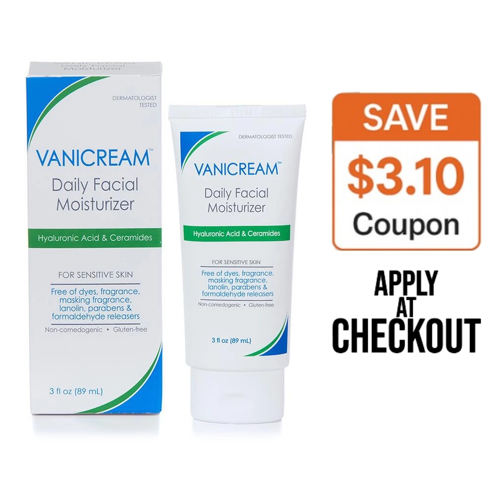 Vanicream Hyaluronic Acid 89 ml Cream - Sensitive Skin