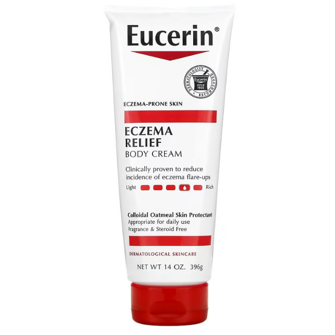 Eucerin Eczema Relief 141 g/226 g/396 g Cream - Dry & Itchy Skin