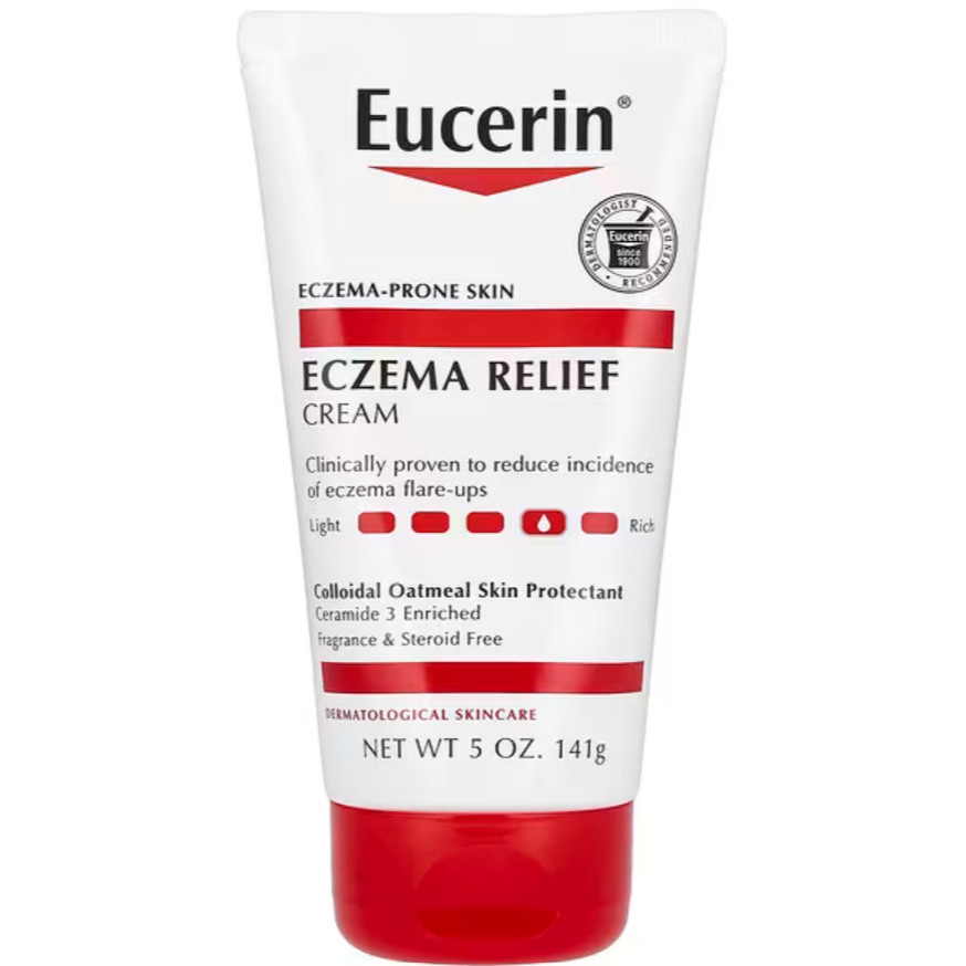 Eucerin Eczema Relief 141 g/226 g/396 g Cream - Dry & Itchy Skin