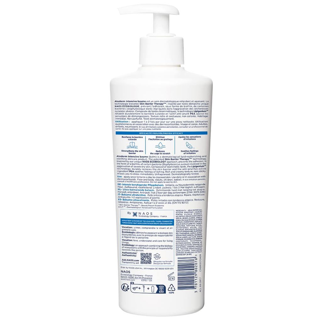 Bioderma Atoderm Intensive 500 ml Balm - Daily Care