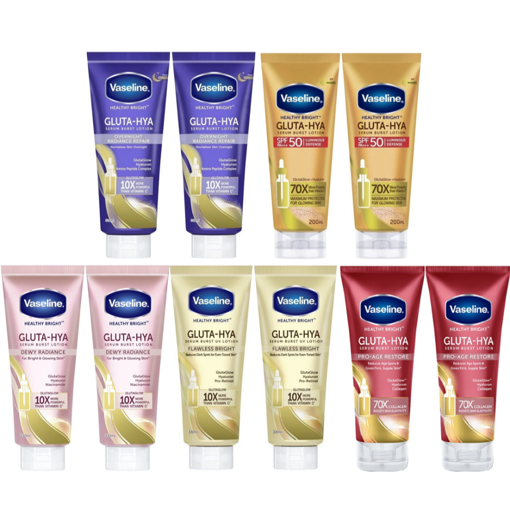 Vaseline Brightening 2x/330 ml/300 ml Cream - Brightening Care