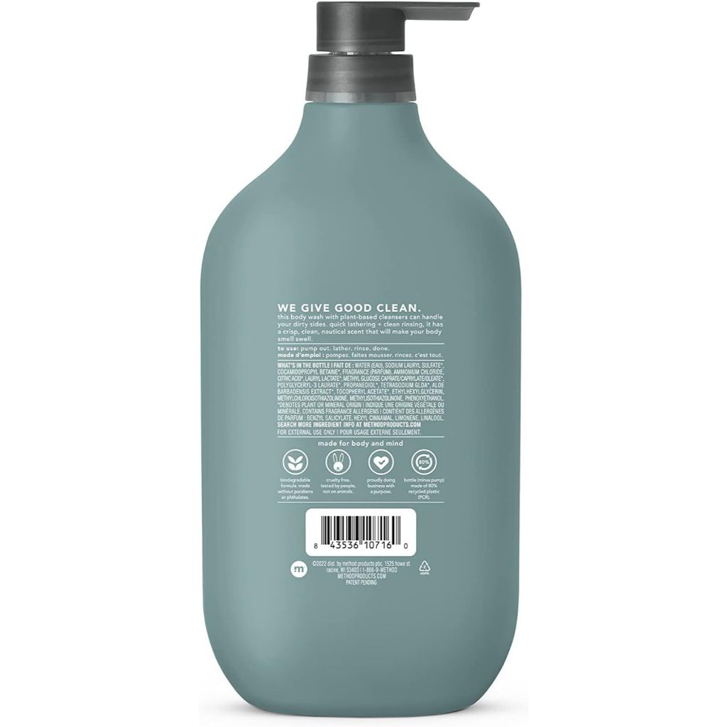 Method Body Wash Pump 532 ml/828 ml - Daily Care