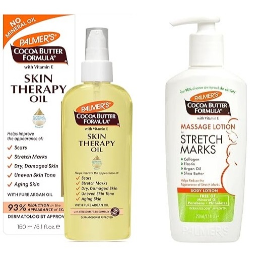 Palmer's Stretch Mark Care Bundles - Oil, Lotion, Tummy & Bust
